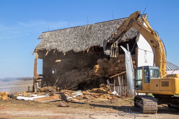 Barn Demolition in Savannah