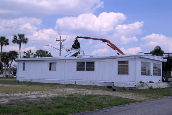 Mobile Home Demolition in Savannah