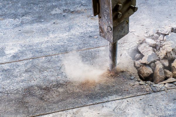 Concrete Patio Removal in Savannah