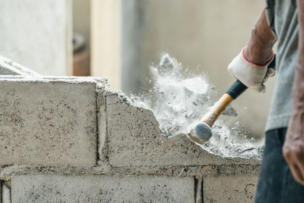 Block Wall Demolition in Savannah